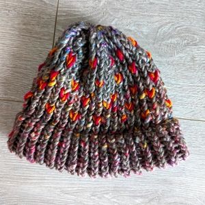 Handmade Beanie Hat with Brim